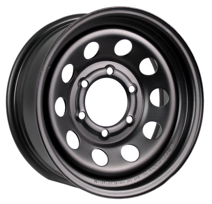 eCustomrim Trailer Rim Wheel 15X6 Black Modular 2830 Lb. 4.27 Center Bore 6 Lug