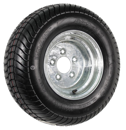 Trailer Tire On Rim 20.5X8-10 205/65-10 20.5X8.0-10 5 Lug Wheel Galvanized