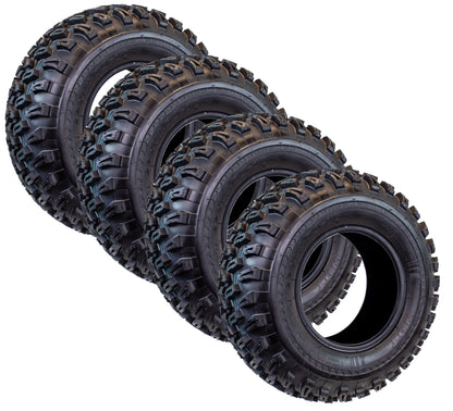 4-Pack eCustomrim 22x11.00-10 22x11-10 Golf Cart ATV All Terrain Mud Turf Tire