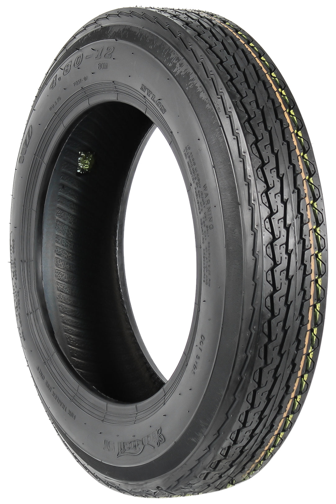 eCustomrim 2-Pack Trailer Tire 480-12 4.80-12 Load Range C 6 Ply - 2 Yr Warranty