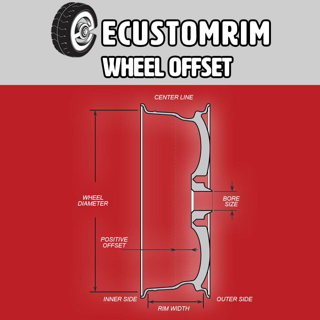 Radial Trailer Tire On Black Rim ST235/80R16 Load E 8 Lug On 6.5 Spoke Wheel